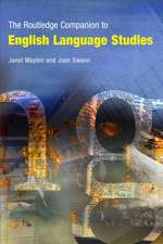 The Routledge Companion to English Language Studies