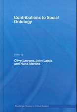 Contributions to Social Ontology