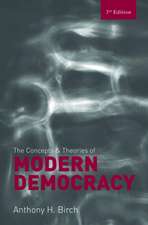 Concepts and Theories of Modern Democracy