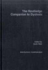 The Routledge Companion to Dyslexia