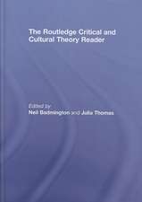 The Routledge Critical and Cultural Theory Reader