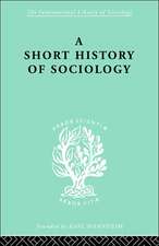 A Short History of Sociology