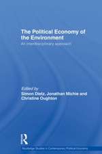 Political Economy of the Environment: An Interdisciplinary Approach