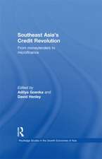 Southeast Asia's Credit Revolution: From Moneylenders to Microfinance