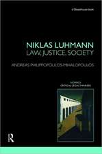 Niklas Luhmann: Law, Justice, Society