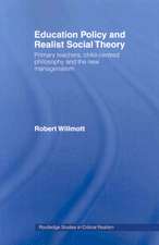 Education Policy and Realist Social Theory