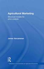 Agricultural Marketing: Structural Models for Price Analysis