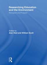 Researching Education and the Environment: Retrospect and Prospect