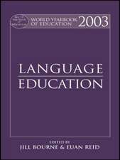 World Yearbook of Education 2003: Language Education