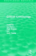 Critical Criminology (Routledge Revivals)