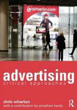 Advertising: Critical Approaches