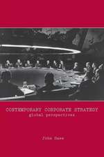 Contemporary Corporate Strategy: Global Perspectives