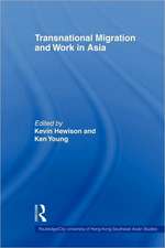 Transnational Migration and Work in Asia