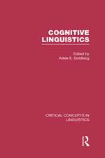 Cognitive Linguistics