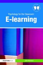 Psychology for the Classroom: E-Learning