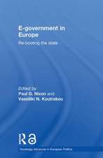 E-government in Europe: Re-booting the State