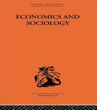 Economics and Sociology