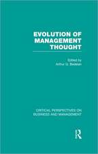 Evolution of Management Thought