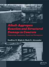 Alkali-Aggregate Reaction and Structural Damage to Concrete: Engineering Assessment, Repair and Management