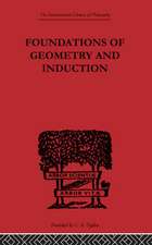 Foundations of Geometry and Induction