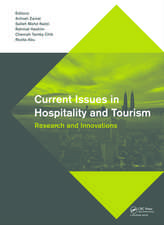 Current Issues in Hospitality and Tourism: Research and Innovations