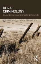 Rural Criminology