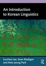 An Introduction to Korean Linguistics