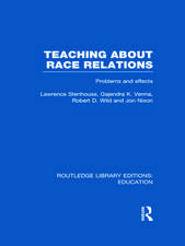 Teaching About Race Relations (RLE Edu J): Problems and Effects