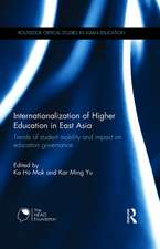 Internationalization of Higher Education in East Asia: Trends of student mobility and impact on education governance