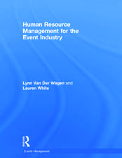 Human Resource Management for the Event Industry