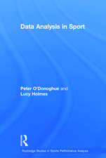 Data Analysis in Sport