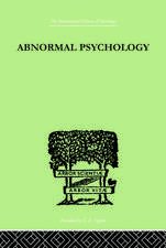 Abnormal Psychology