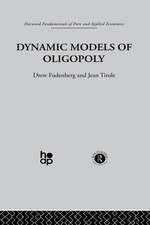 Dynamic Models of Oligopoly