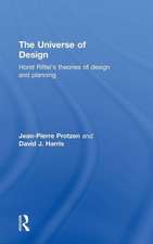 The Universe of Design: Horst Rittel's Theories of Design and Planning