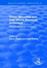 Ethnic Minorities and Inter-ethnic Relations in Context: A Dutch-Hungarian Comparison