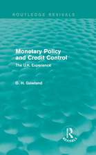 Monetary Policy and Credit Control (Routledge Revivals): The UK Experience