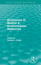 Economics of Natural & Environmental Resources (Routledge Revivals)