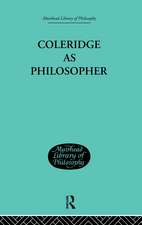 Coleridge as Philosopher