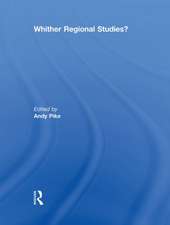 'Whither regional studies?'