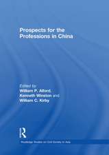 Prospects for the Professions in China