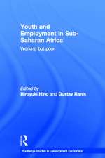 Youth and Employment in Sub-Saharan Africa: Working but Poor