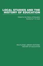 Local Studies and the History of Education