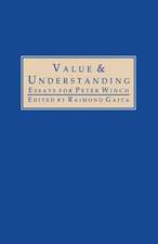 Value and Understanding: Essays for Peter Winch