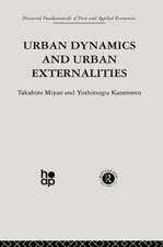 Urban Dynamics and Urban Externalities