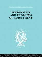 Personality and Problems of Adjustment