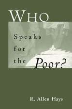 Who Speaks for the Poor: National Interest Groups and Social Policy