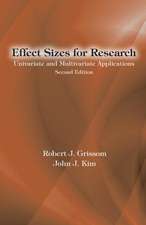 Effect Sizes for Research: Univariate and Multivariate Applications, Second Edition