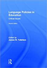 Language Policies in Education: Critical Issues