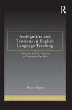 Ambiguities and Tensions in English Language Teaching: Portraits of EFL Teachers as Legitimate Speakers