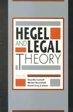 Hegel and Legal Theory